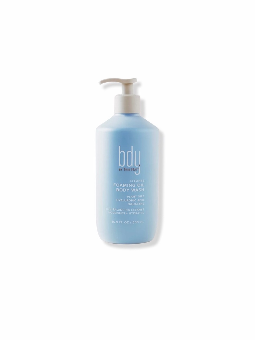 Foaming Oil Hydrating Body Wash with Hyaluronic Acid + Squalane